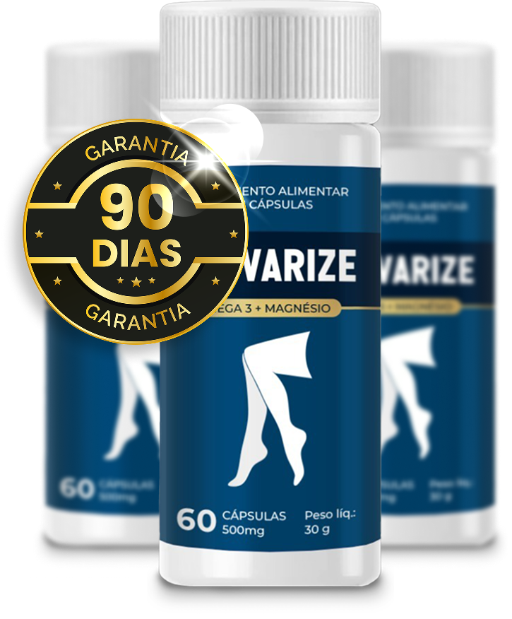 3 encapsulados DESVARIZE com simbolo de garantia 90 dias